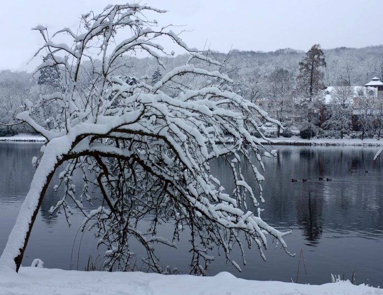 Neige à Ville d’Avray