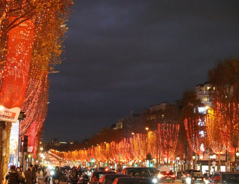 Décorations et lumières de Noël à Paris en 2021