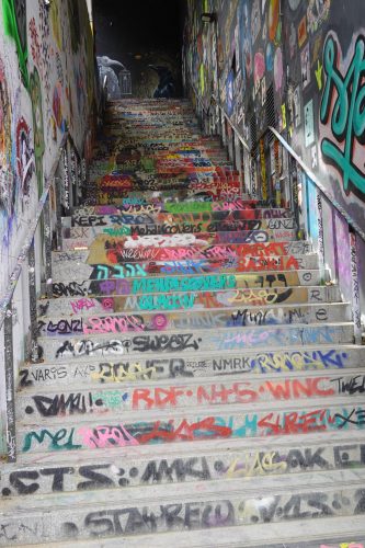 L'escalier du Street Art